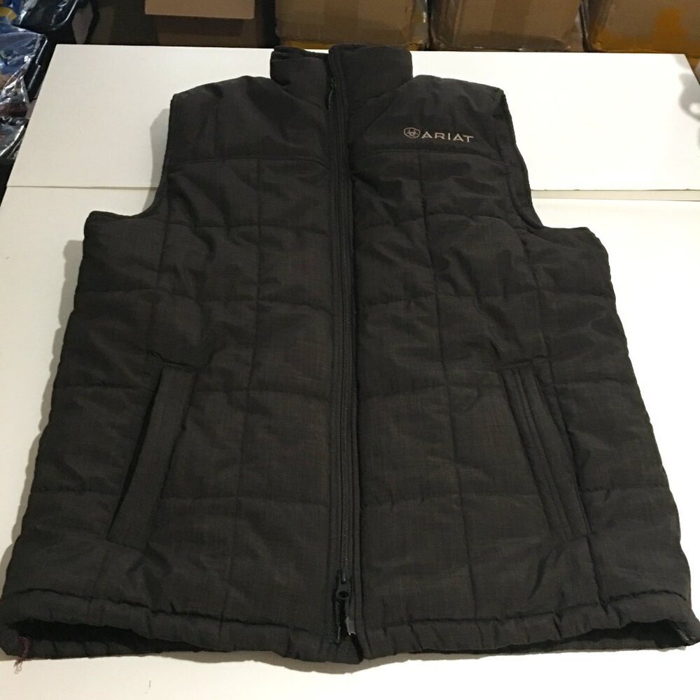 Ariat Black Quilted Puffer Vest